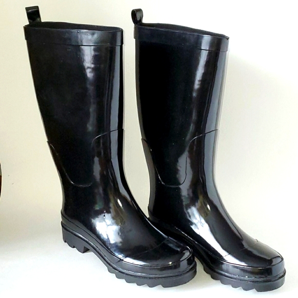 ESPRIT Black Rain Rubber Boots 6
